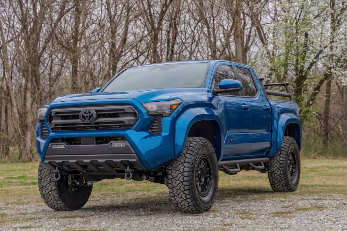 Toyota Tacoma Fender Flares - Rough Country - Sport - Heritage Blue - '24-'26